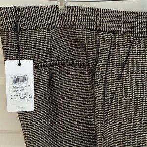 Reiss Black and Cream Trousers